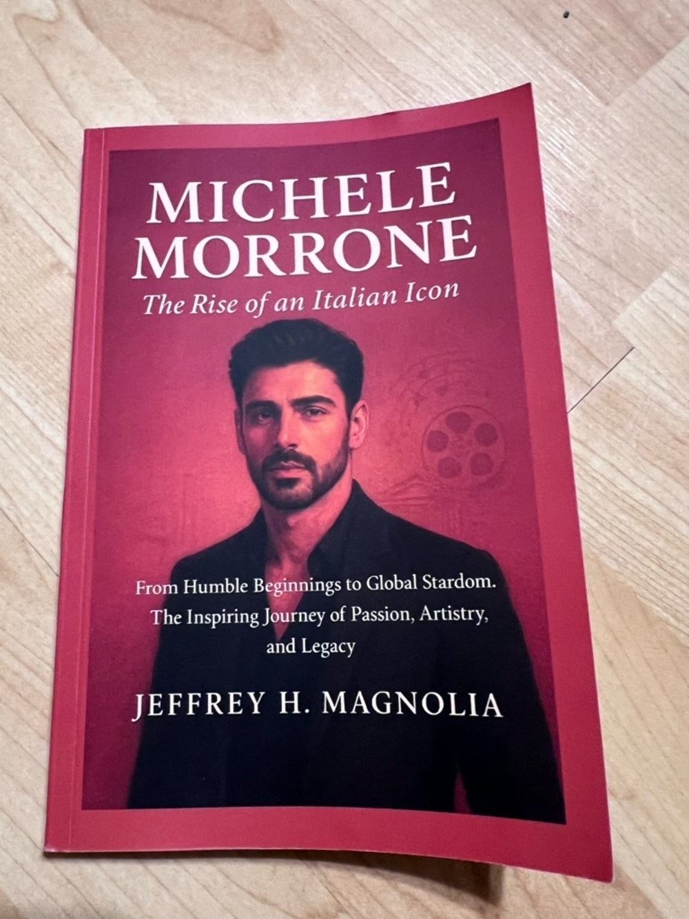 Michele Morrone: The Rise of an Italian Icon - Red Paperback